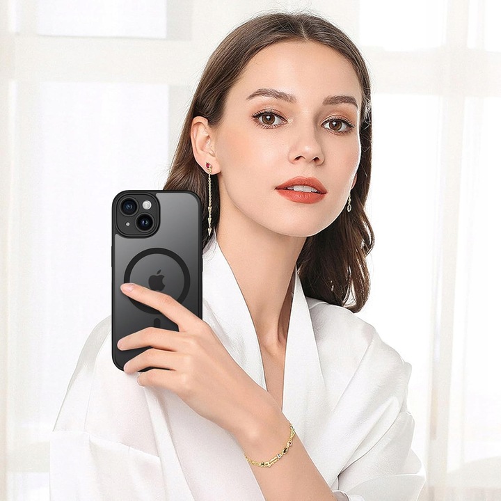 Etui do iPhone 13 |14 do MagSafe MATT CASE WZMACNIANE 360° MOCNE PREMIUM