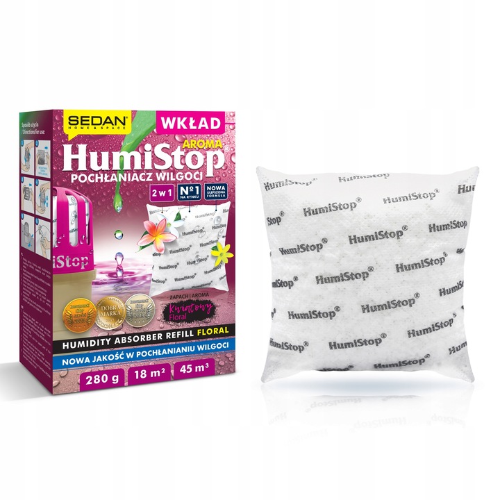 HUMISTOP WKŁAD ZAPAS DO POCHŁANIACZA WILGOCI X 5