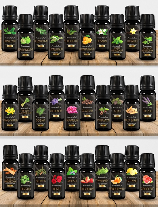 Naturalne KWIATOWE Olejki Zapachowe do Domu | Zapach do Sypialni