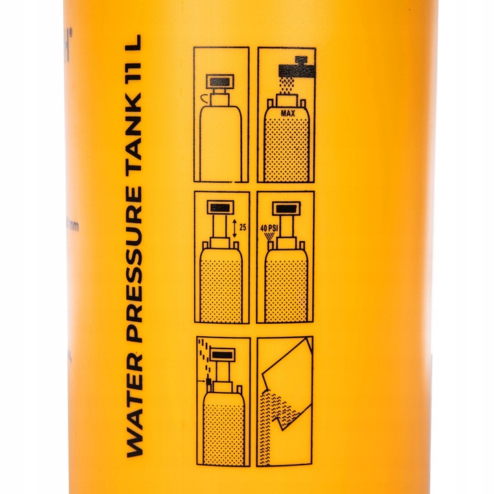 HYDRONETKA WODNA ZBIORNIK CIŚNIENIOWY WODY NA WODĘ DO WIERTNICY 11L