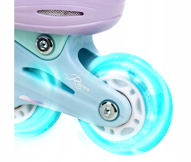 Rolki Regulowane RAVEN Isla 27-30 Kółka LED