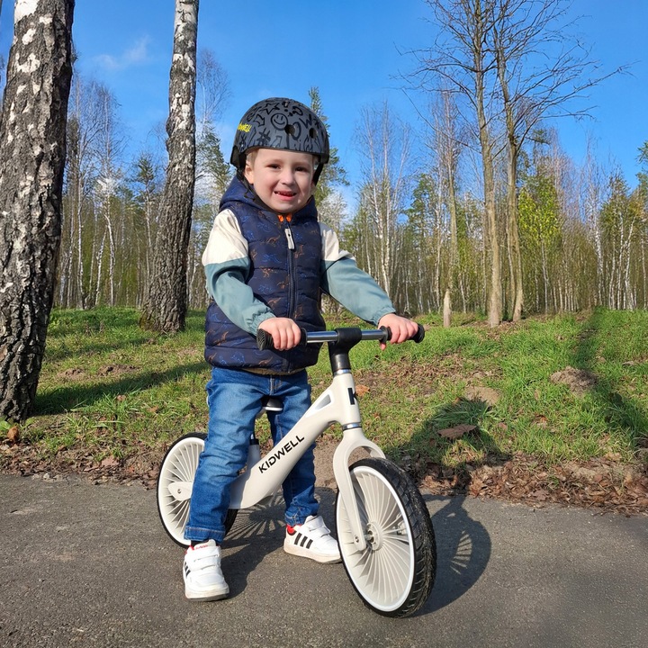 ROWEREK BIEGOWY JEŹDZIK KIDWELL NIX KOŁA 12" LEKKI REGULOWANY SZARY