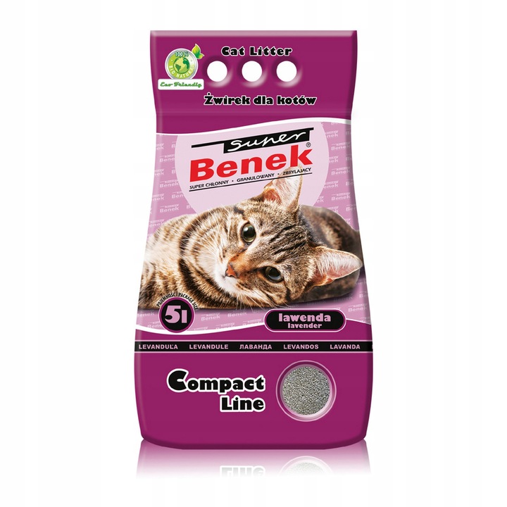 Super Benek Compact Lawenda 10L Active