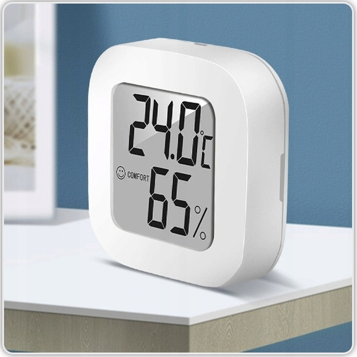 4x TERMOMETR POKOJOWY CYFROWY HIGROMETR ELEKTRONICZNY WILGOTNOŚĆ