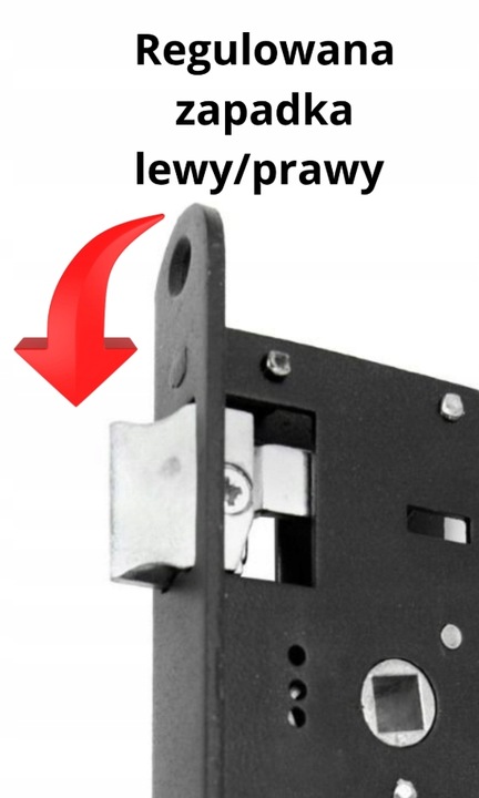 Zamek wąski 90/34 na wkładkę