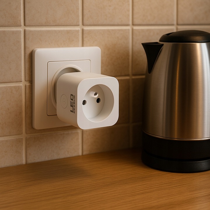 INTELIGENTNE GNIAZDKO WiFi SMART TUYA WATOMIERZ GNIAZDO PROGRAMATOR