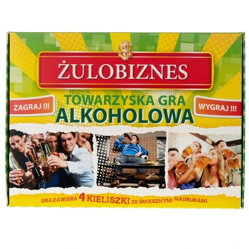 GRA PLANSZOWA ŻULOBIZNES Z KIELISZKAMI TOWARZYSKA