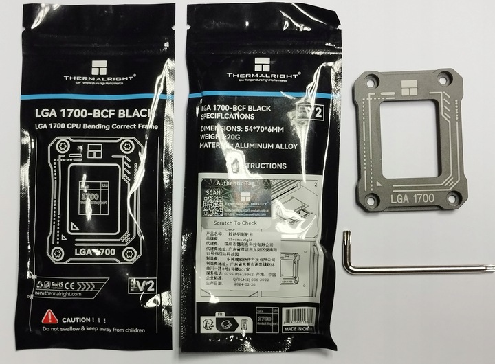 BRACKET LGA 1700 RAMKA DO PROCESORA 12th 13th 14th THERMALRIGHT V2 2024