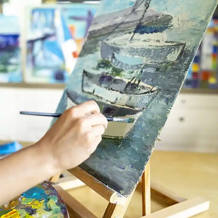 PŁÓTNO MALARSKIE DO MALOWANIA A3 PROFESJONALNE PODOBRAZIE ZESTAW 3szt