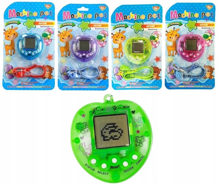 GRA TAMAGOTCHI TAMAGOCZI ELEKTRONICZNA GRA INTERAKTYWNE ZWIERZĄTKO