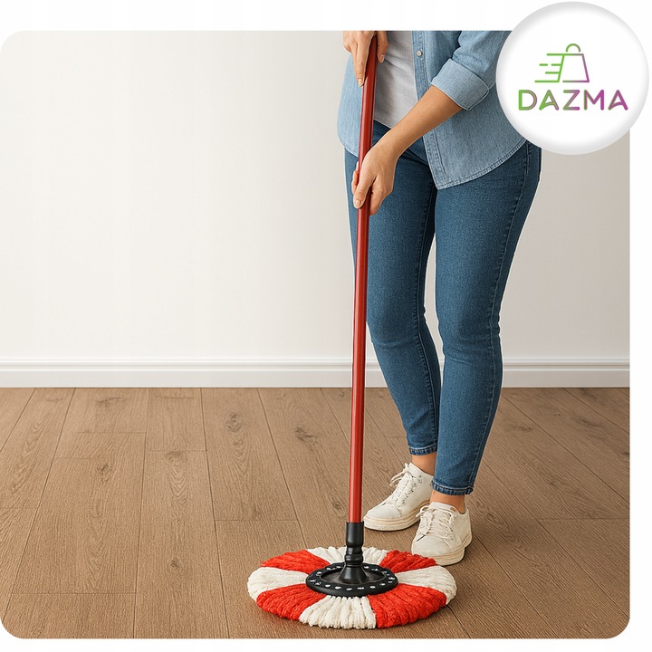 6x Wkłady do Mopa Obrotowego Zamiennik do Vileda Turbo Końcówki