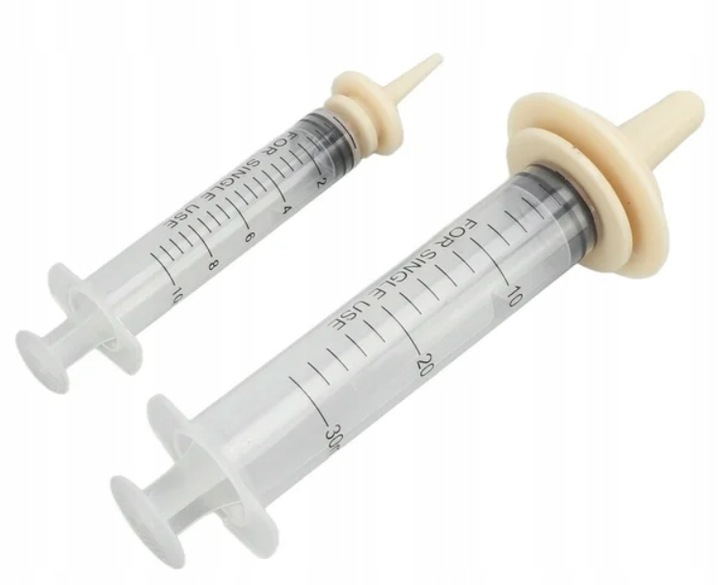 ZESTAW STRZYKAWEK DO KARMIENIA KOCIĄT SZCZENIĄT STRZYKAWKI ZE