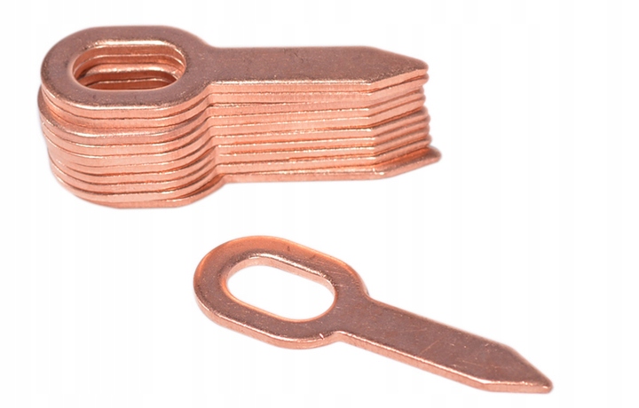 Zgrzewarka spoter podkładki Bity proste SPOTTER 100sztuk