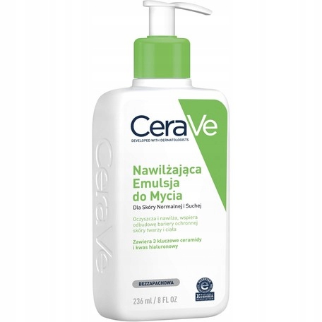 CeraVe Emulsja Do Mycia Ciała Dla Skóry Suchej I Normalnej 236 ml