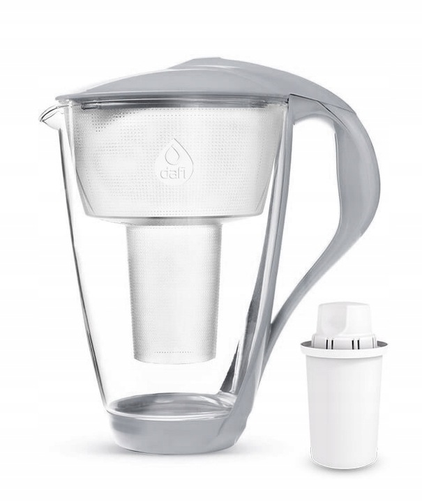 Szklany dzbanek filtrujący Dafi Crystal+10 filtrów