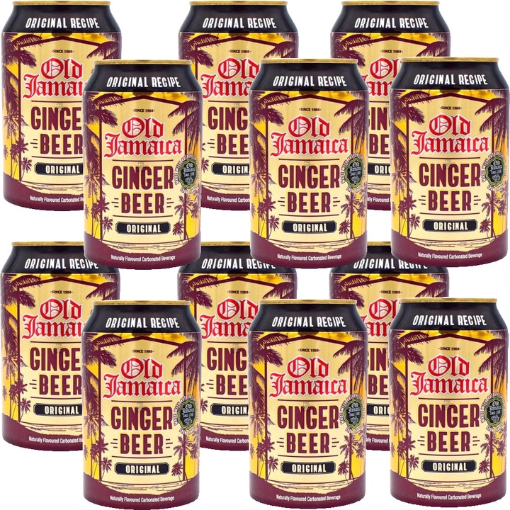 WIELOPAK Napój Piwo Bezalkoholowe Imbirowe Ginger Beer 12x330ml OLD