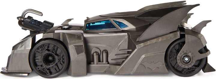 DC COMICS POJAZD BATMOBILE Z WYRZUTNIĄ + FIGURKA LALKA BATMAN 10 CM ZESTAW