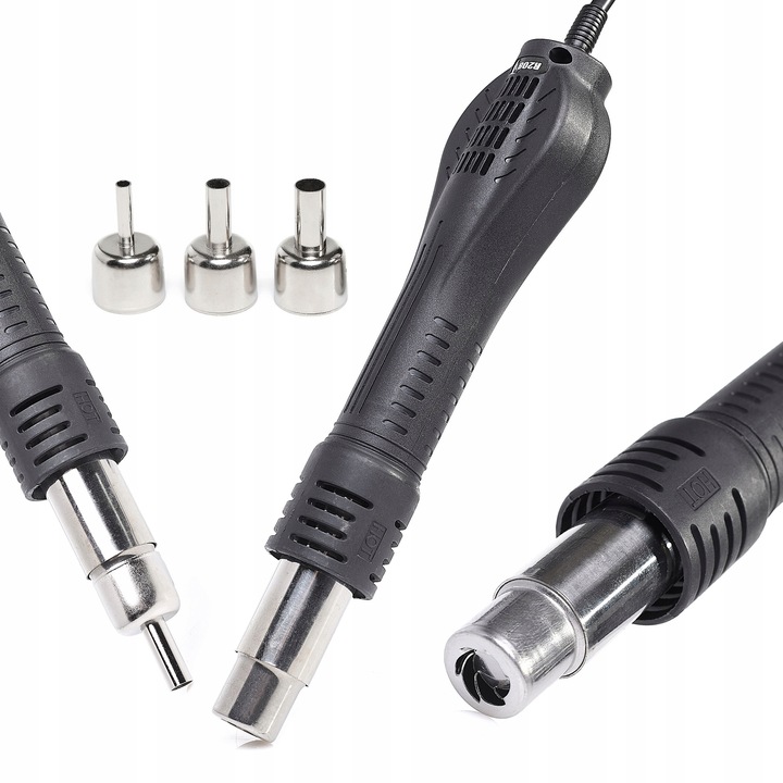 STACJA LUTOWNICZA HOT AIR GORĄCE POWIETRZE TECHREBAL 858D PRO 700W