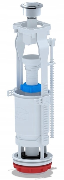 ZAWÓR SPUSTOWY WC SPŁUCZKI ZBIORNIKA+NAPEŁNIAJĄCY 1/2 3/8 +ZESTAW