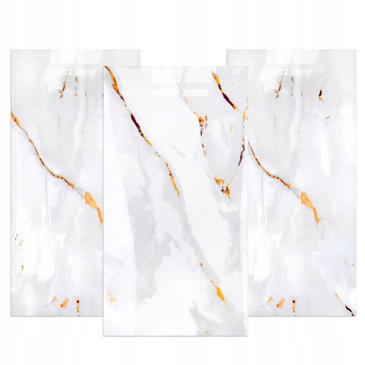 x10 SAMOPRZYLEPNY PANEL ŚCIENNY MARMUR PCV LAMINAT POŁYSK 3D Płytki 30x60