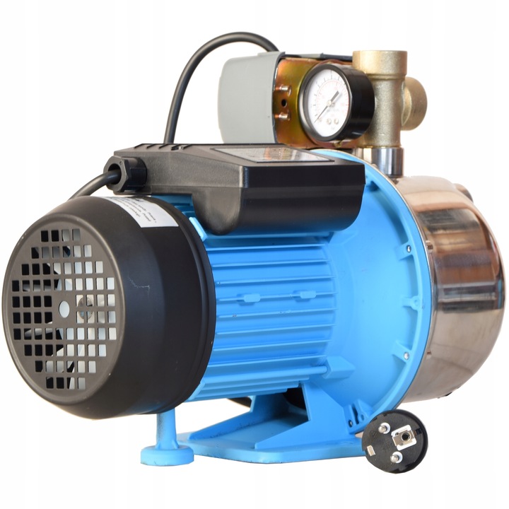 POMPA HYDROFOROWA Z OSPRZĘTEM SSĄCA DO WODY 1100W INOX 3600L/H WYDAJNA