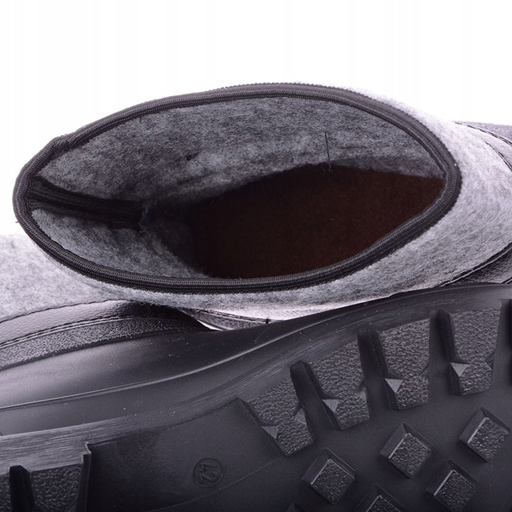 GUMOFILCE KALOSZE GUMOWCE ROBOCZE CIEPŁE NISKIE 42