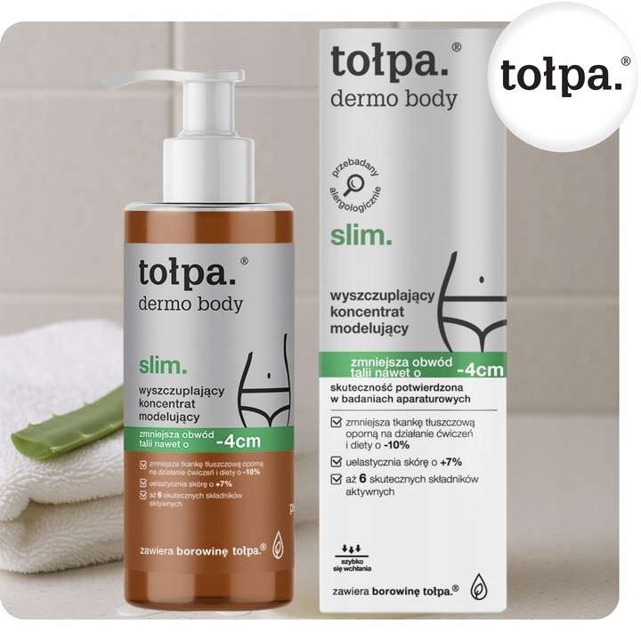 Koncentrat Wyszczuplający Modelujący Liftingujący Napinający Wydajny 250ml