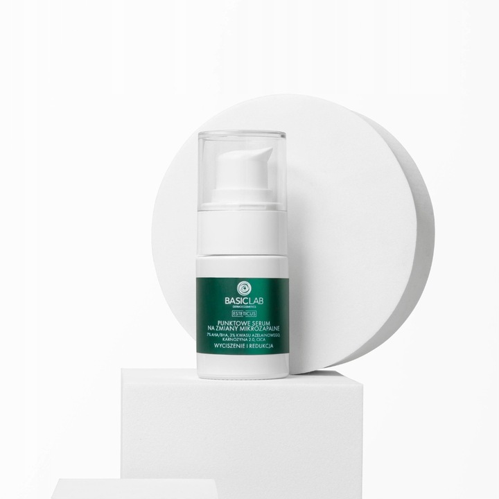 BasicLab punktowe serum na zmiany mikrozapalne 15 ml