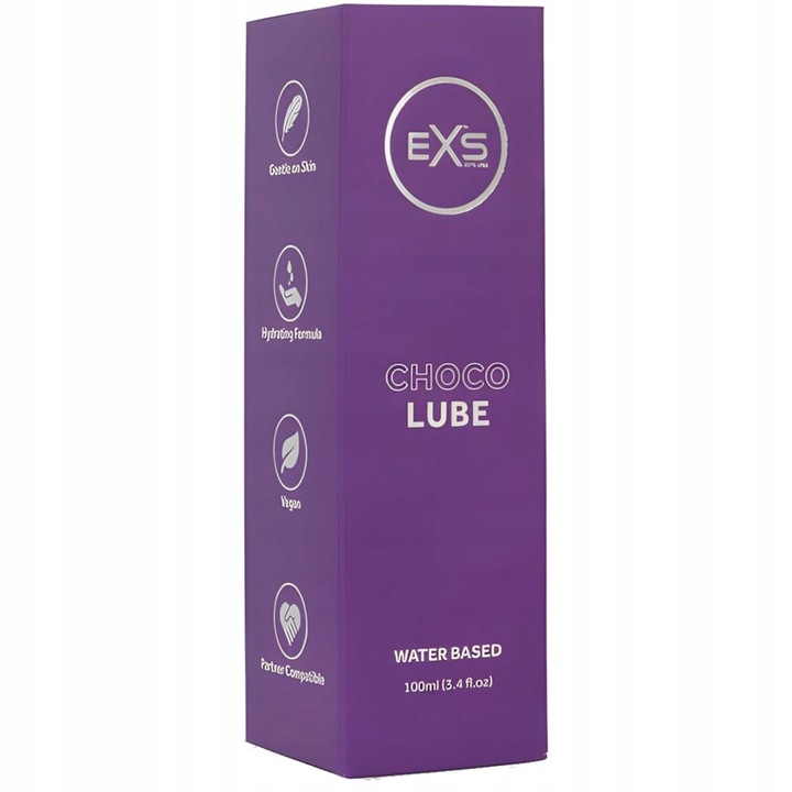 Żel intymny CZEKOLADOWY smakowy 100 ml do seksu oralnego analnego lubrykant