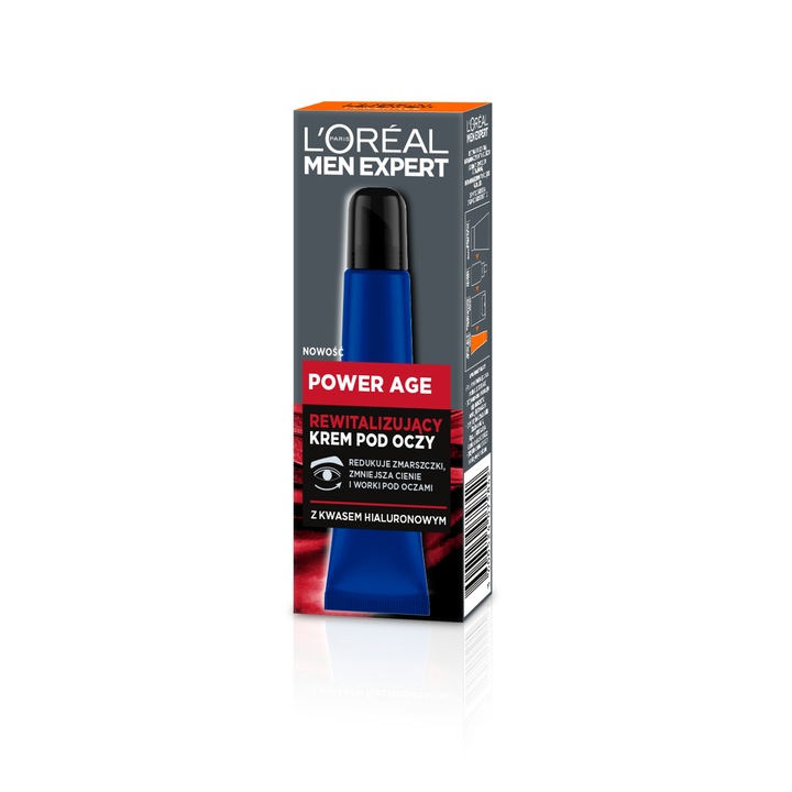 Loreal Men Expert Power Age Krem pod oczy z kwasem hialuronowym 15ml