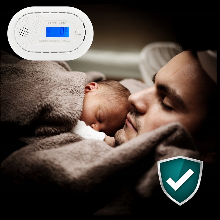 CZUJNIK CZADU TLENKU WĘGLA CO-Tech CO11 | BATERIA NA 10 LAT |