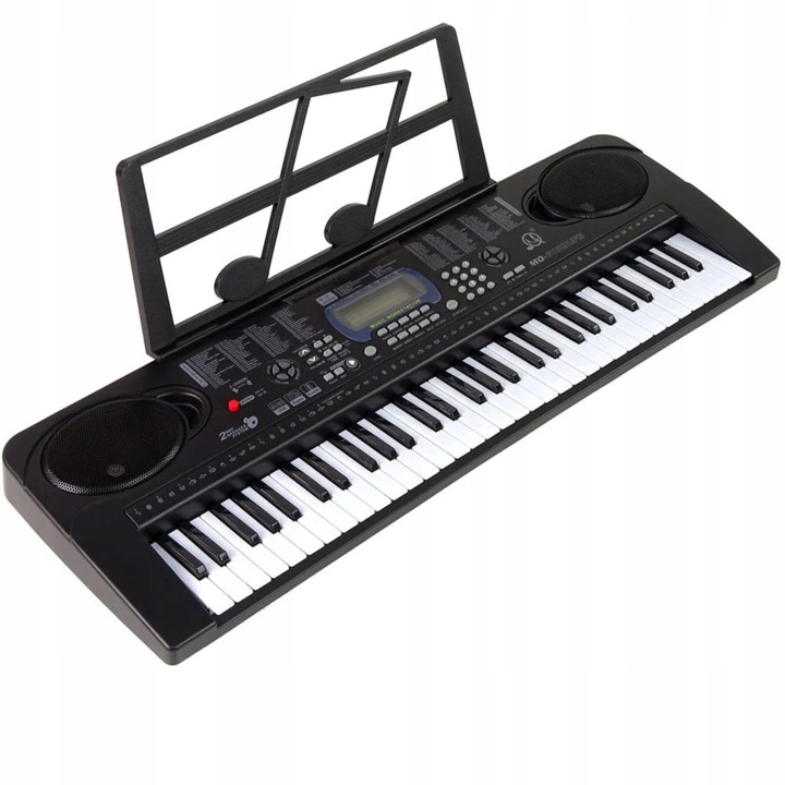 KEYBOARD ORGANY PIANINO DLA DZIECI DO NAUKI 61KL USB FM Bluetooth+ MIKROFON