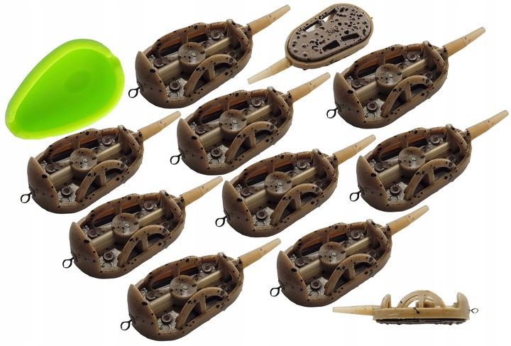 Zestaw 9 Koszyków do Metody Forma method feeder