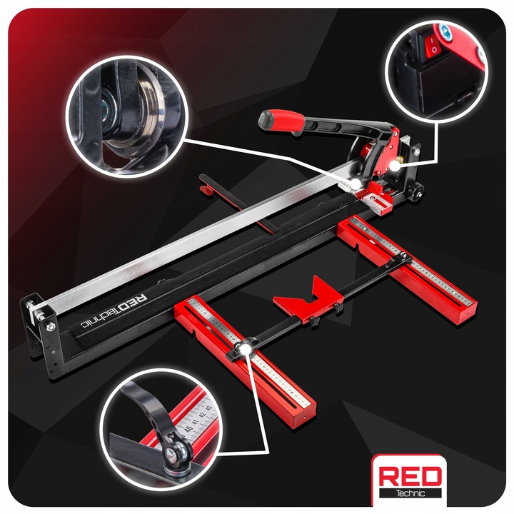 PRZECINARKA DO GLAZURY MASZYNKA RĘCZNA DO CIĘCIA PŁYTEK LASER 800 MM