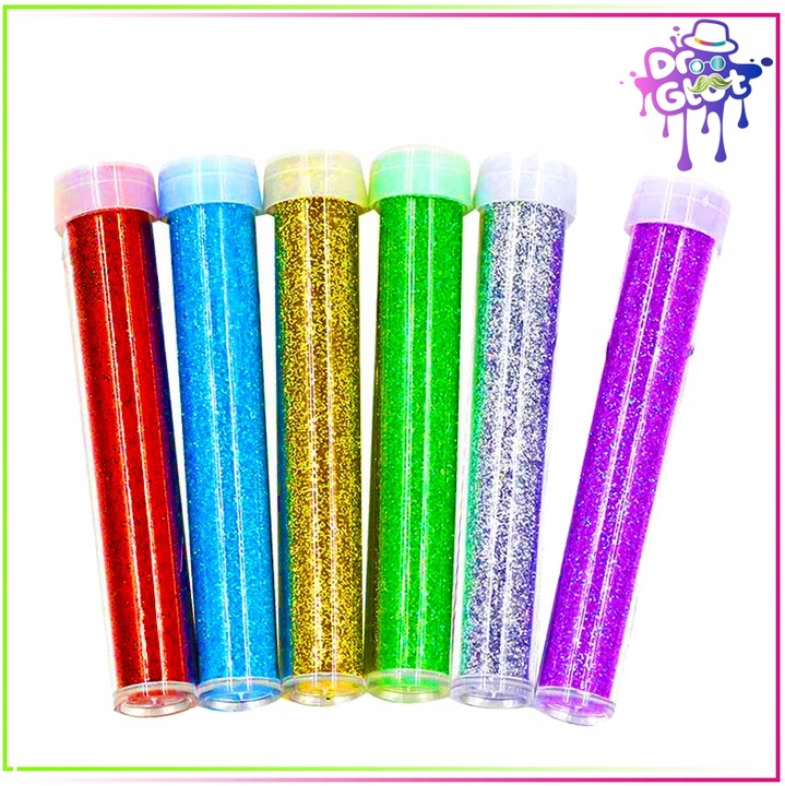 ZESTAW SLIME DO ROBIENIA GLUTÓW 7w1 kreatywny na prezent duży box gluty xxl