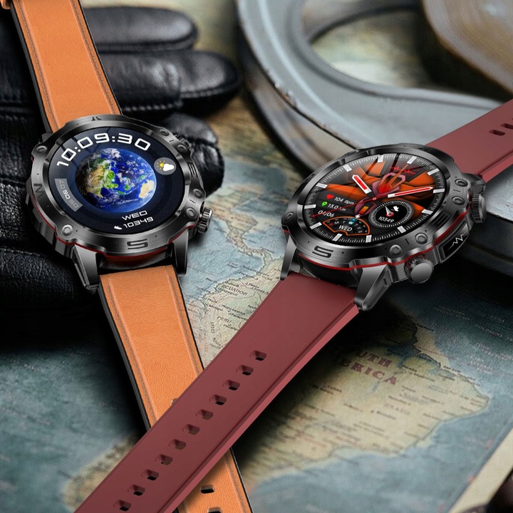 SMARTWATCH ZEGAREK MĘSKI KARDIOWATCH POMIAR GLUKOZY CUKRU EKG MENU POLSKIE