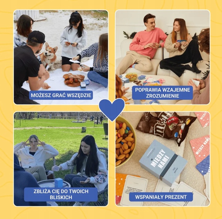 Memo Games - Gra karciana Między nami