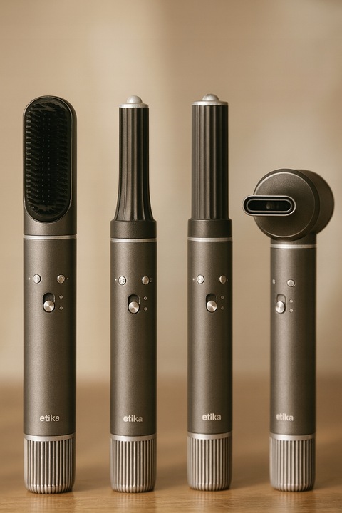 MOCNA SUSZARKA LOKÓWKA DO WŁOSÓW 5W1 3 PRĘDKOŚC Z JONIZACJA 1300W