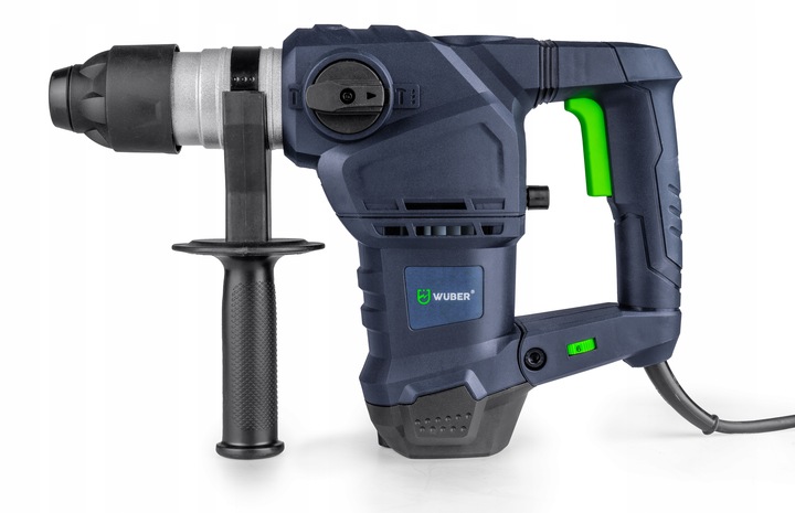 MŁOTOWIERTARKA UDAROWA SDS+ WIERTARKA MŁOT UDAROWY MOCNY ZESTAW WUBER