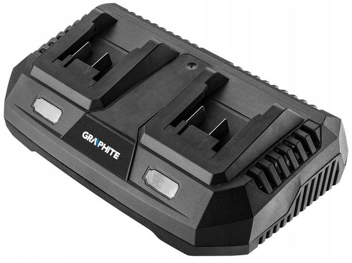 GRAPHITE ŁADOWARKA PODWÓJNA DO AKUMULATORÓW BATERII ENEGRY+ GRAPHITE
