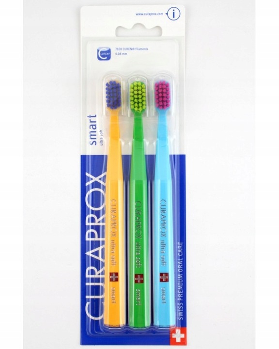 CURAPROX Smart U. SOFT 3szt SZCZOTECZKA Dzieci 302