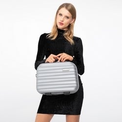 WITTCHEN Kosmetyczka podróżna z ABS z żebrowaniem