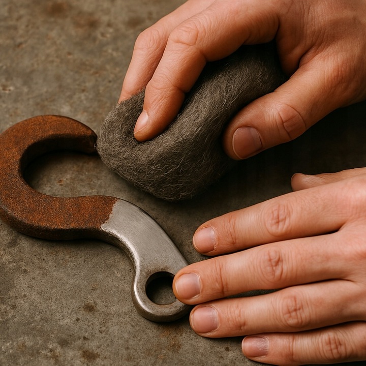 WEŁNA STALOWA 1kg Uniwersalna do czyszczenia, polerowania i renowacji