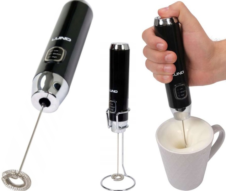 LUND BEZPRZEWODOWY SPIENIACZ UBIJACZ DO MLEKA AKUMULATOROWY USB