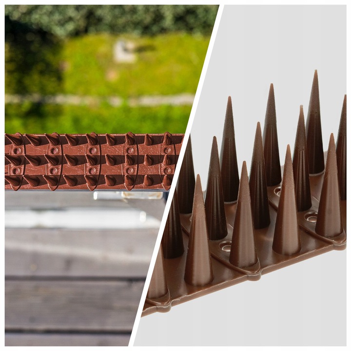 WYSOKIE KOLCE LISTWA NA PTAKI GOŁĘBIE PRZECIW PTAKOM GOŁĘBIOM 10 SZT