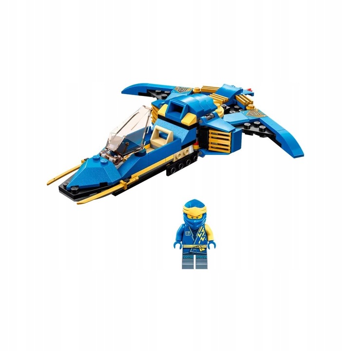 LEGO NINJAGO Odrzutowiec ponaddźw. Jay'a EVO 71784