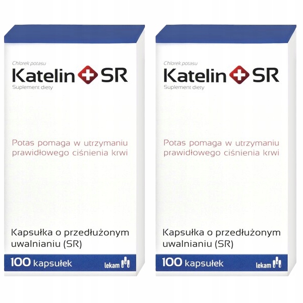 Katelin SR+ Potas O Przedłużonym Uwalnianiu 100 Kapsułek
