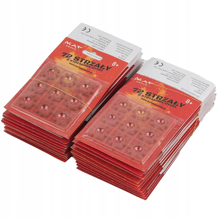 PISTOLET NA KAPISZONY SPŁONKĘ HUKOWY GRATIS SPŁONKA 24 x 72 1728 STRZAŁÓW