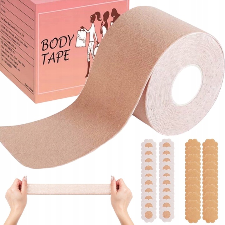 TAŚMA MODELUJĄCA UNOSZĄCA BIUST 5M PLASTRY 20 SZT