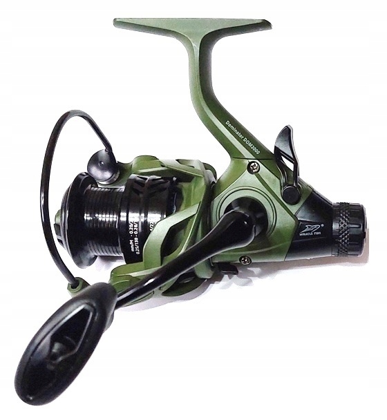 SOLIDNY KOŁOWROTEK Z WOLNYM BIEGIEM 9+1 DOMINATOR 3000 WOLNY BIEG KHAKI !